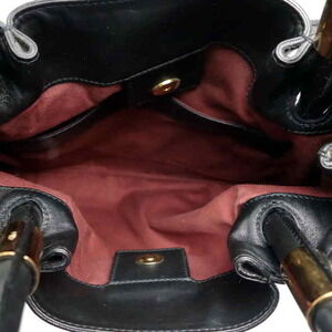 Chloe Victoria Bag Leather Black